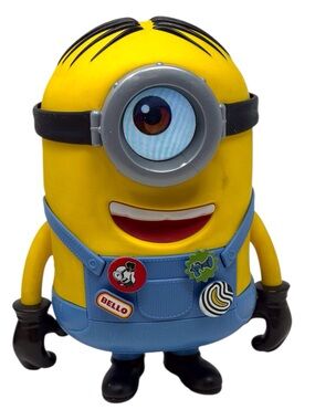 Real Live Stuart interactive toy With LCD Eye 30+ Animations 200+ Sounds Mattel